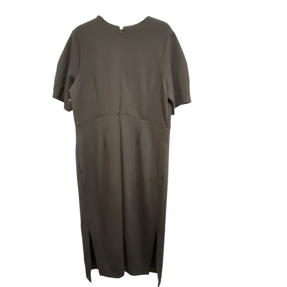 Nordstrom‎ Women's Black V Neck Cocktail Dress 1X - Picture 2 of 4